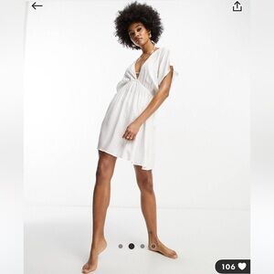 ASOS White Cover Up Dress